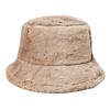 Hot Sale Imitation Rabbit Hair Bucket Hat Bucket Hat Autumn and Winter Outdoor Warm Plush Basin Hat