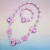 25 styles Cute Animal Flower Cartoon Flower Children's sweater necklace bracelet for children gift