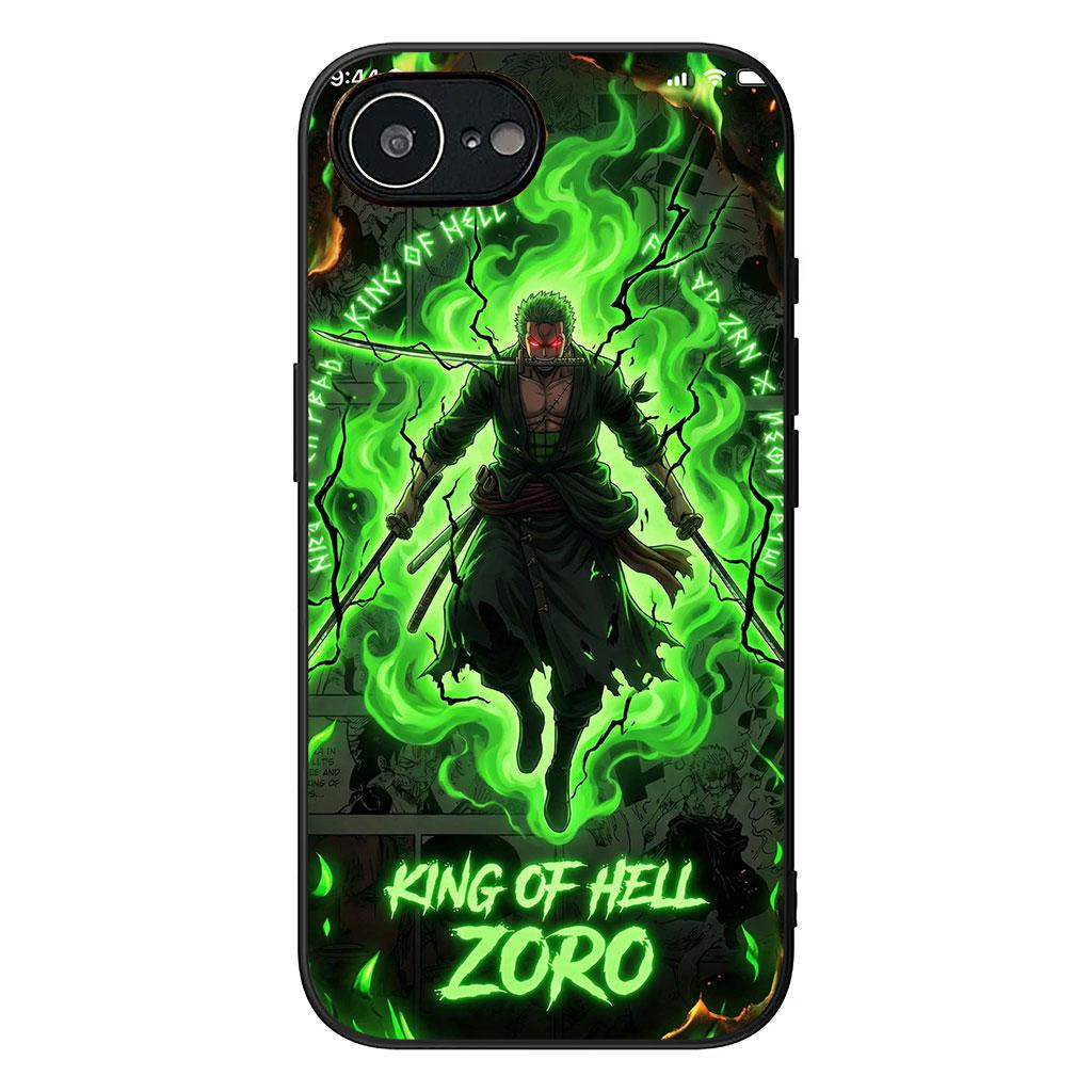 Cover for Apple iPhone 17 16 Plus 13 12 Pro Max Mini X XR ProMax 16E 15+ 16Plus Air Phone Case Luffy Sanji One Pieces Zoro