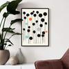 Abstract Geometric Wall Art Pictures Modern Dots Canvas Paintings Simple Posters and Prints for Interior Living Room Home Decor