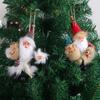 Christmas Tree Hanging Ornaments Santa Claus Standing Ornament Christmas Santa Claus Doll Toy