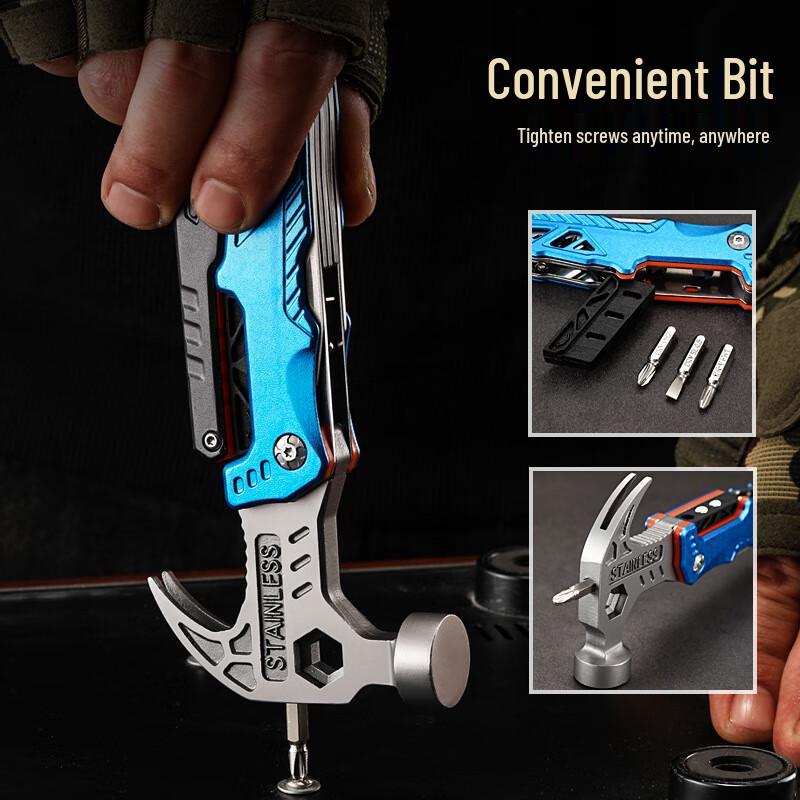 Outdoor Multi-function Folding Claw Hammer