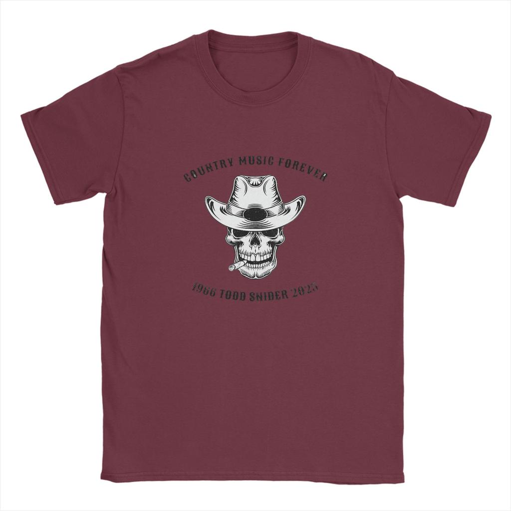 Harajuku T Shirt Summer Country Music Singer Todd Snider Hip Hop T-Shirts Cotton Tee Shirt for Men Y2K Wholesale Short Sleeve