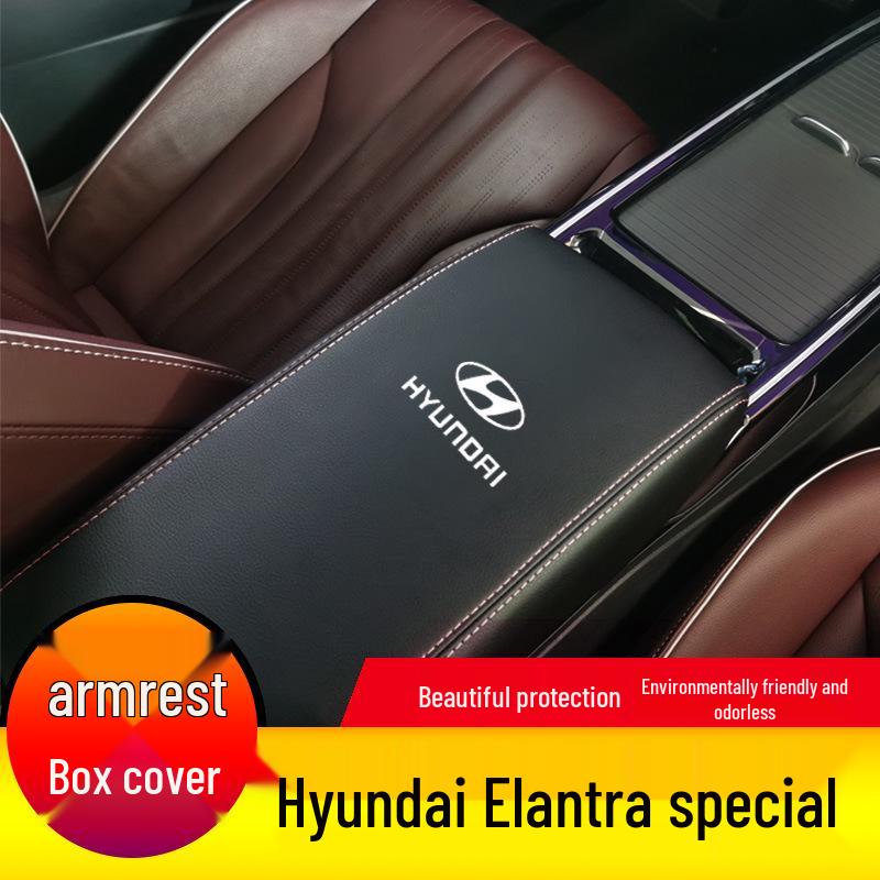 Modern Elantra Armrest Protection Leather Cover