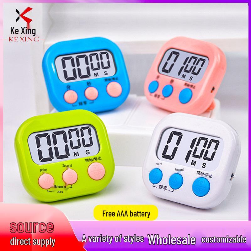 Dětský kuchyňský časovač a budík pro pečení a studium