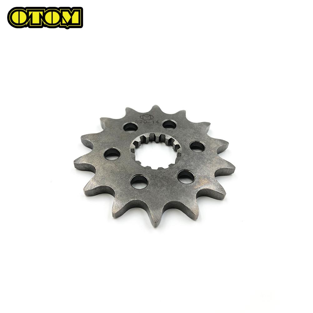 Motorcycle For KAWASAKI LONCIN VOGE Front Sprocket 520 Chain 14 Teeth KLX250 KLX300 YF300 LX300GS-B 300R 300GY 300DS Accessories