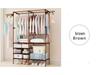 Minimalist Wrought Iron Coat Rack for Bedroom & Hallway