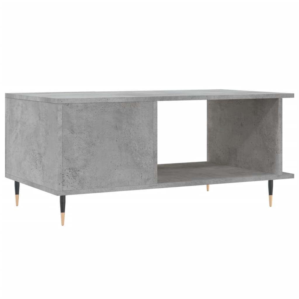  Coffee Table, Concrete Grey, 90x50x40 Cm