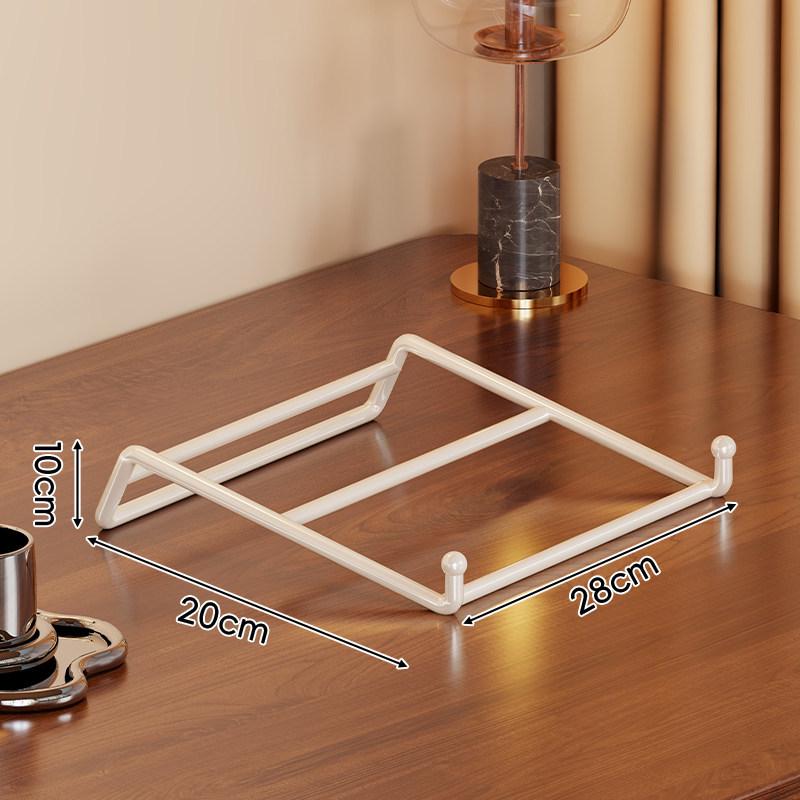 Portable Desktop Laptop Stand with Stereo Riser and Iron Art Design