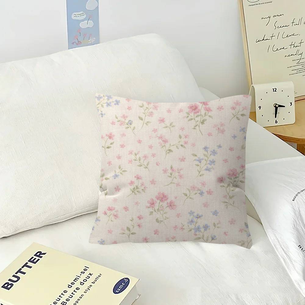 Beauty Freshfloral Personalized Pillow Dust Cover Bedroom Kids Party Decoration Pillowcase Birthday Children Gift