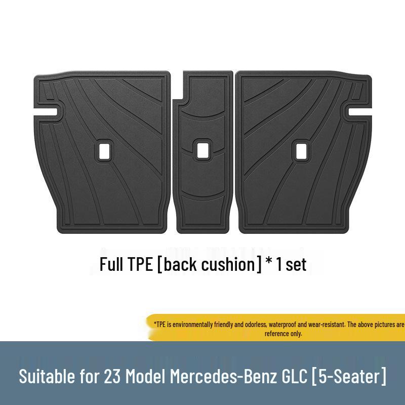 Eco-Friendly TPE Floor and Trunk Mats for 23-25 Mercedes-Benz GLC