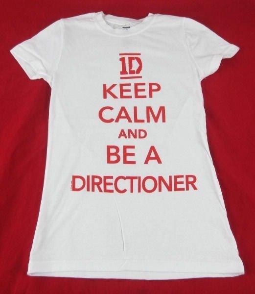 

Новая футболка для подростков One Direction 1D Keep Calm And Be A Directioner Размер XS Унисекс XXXL