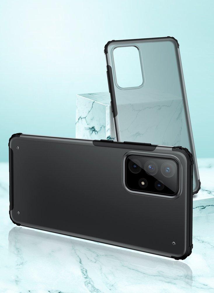 ERBORD AntiDrop Matte Hybrid Case for Samsung Galaxy A72 5G, Black