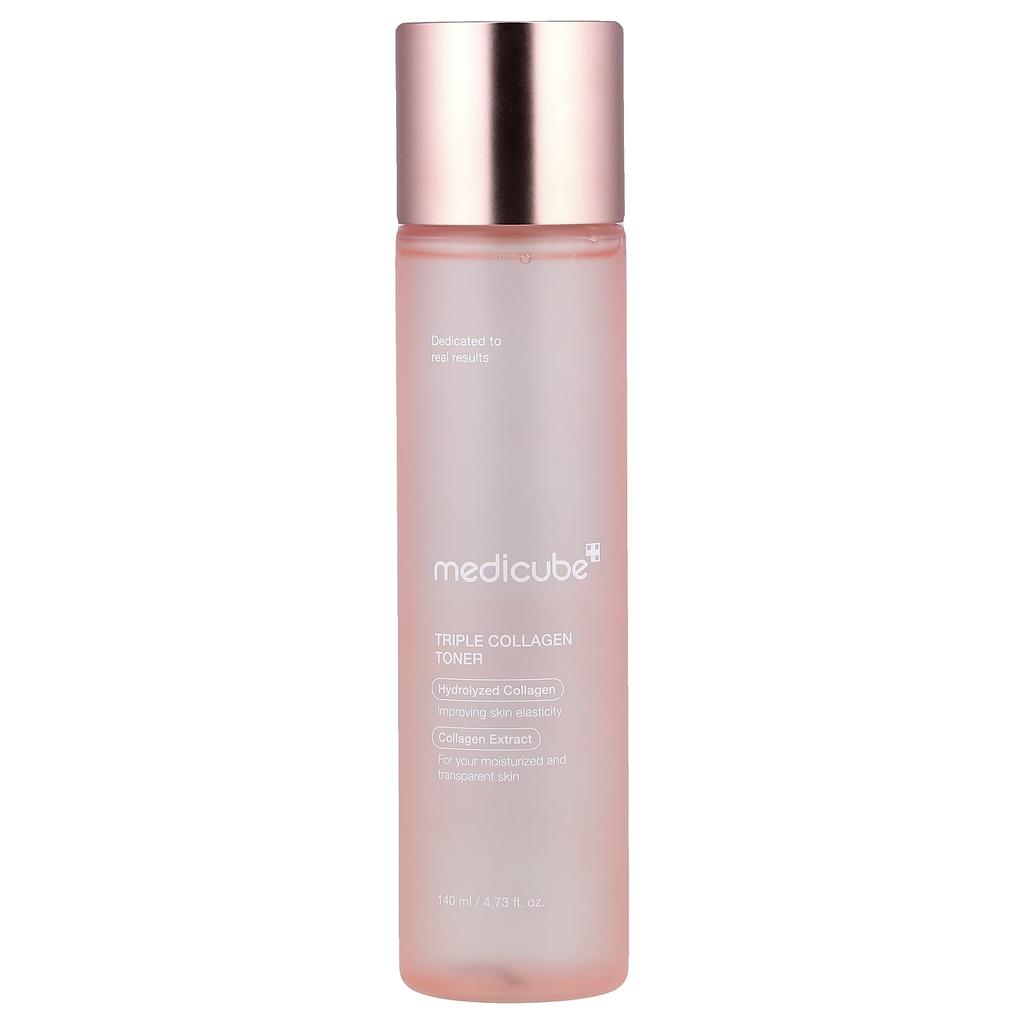 Medicube Triple Collagen Toner, 140ml (4.73 Fl Oz)