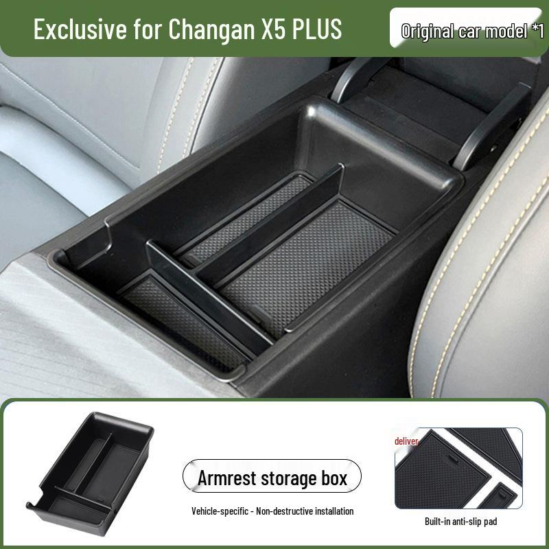 2026 Changan X5 Plus Interior Armrest Storage Box - Fits 26 Models