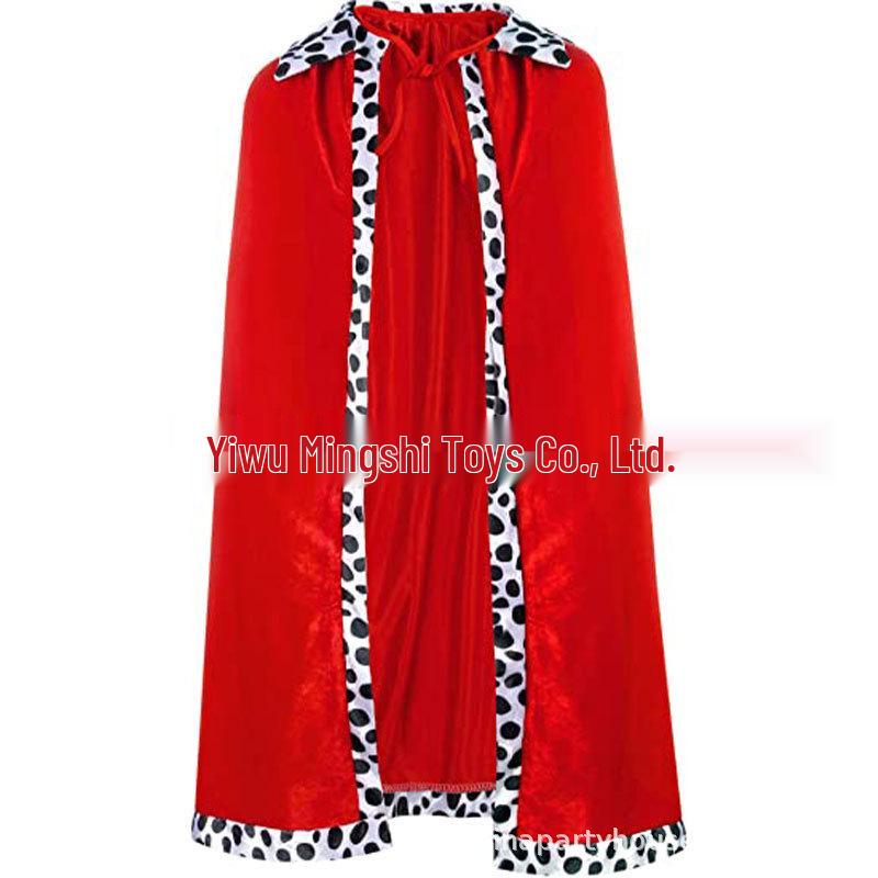Carnival King Costume Set: Adult Cape, Crown, Hat, & Wand