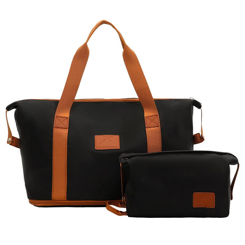 

Business Travel Bag for Women Can Expand Large Capacity Luggage Storage Bag Wet and Dry Separation Fashion Fitness Bag one size fits all