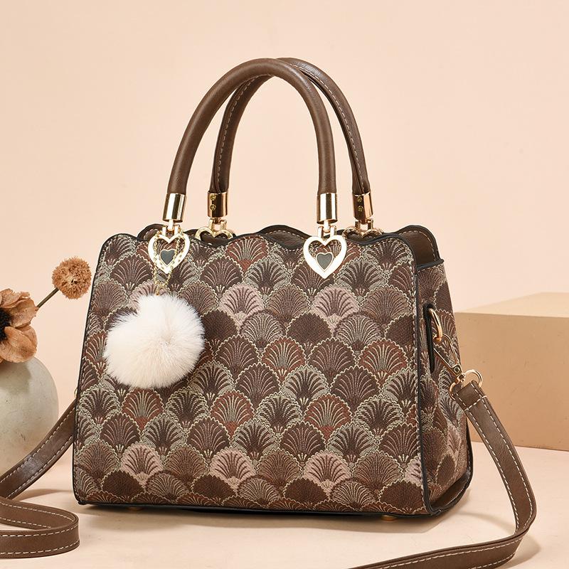 

Женская сумка легкая роскошная новинка 2025 года, кожаная женская сумка через плечо, дизайнерская высококачественная женская сумка через плечо Bolsas De Mujer 24x12x18cm