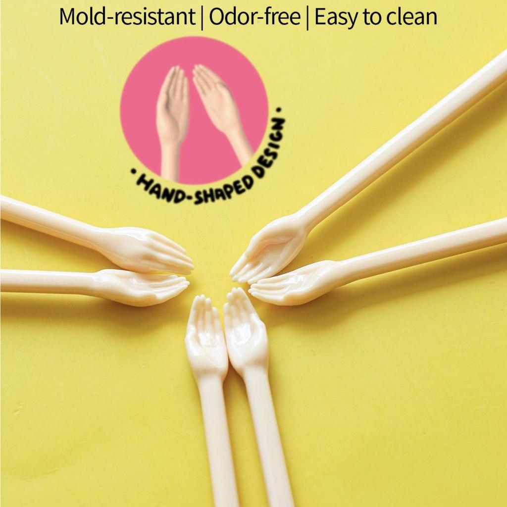 Funny Palm Chopsticks For Baby Kids Beginners Practical Chopstick Learning Training Helper Disher Non-Slip Dinner Kitchen Tool