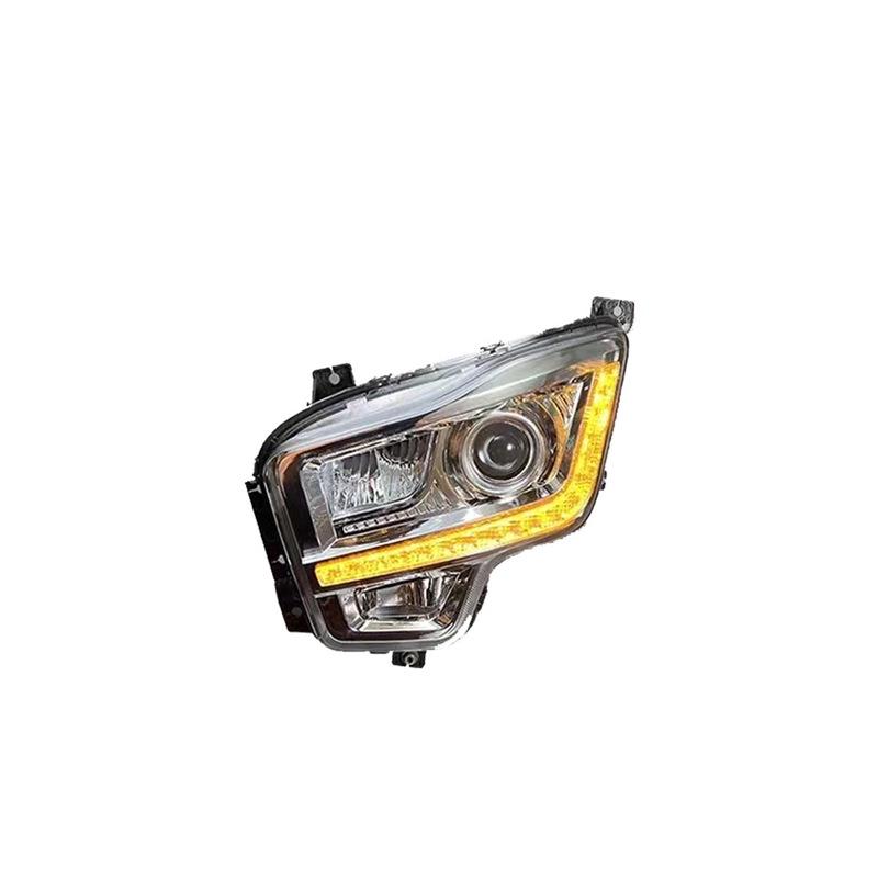 LED Headlight Assembly for Shaanxi Delong L5000 - Super Bright, Original Model Front Headlight Replacement Standard