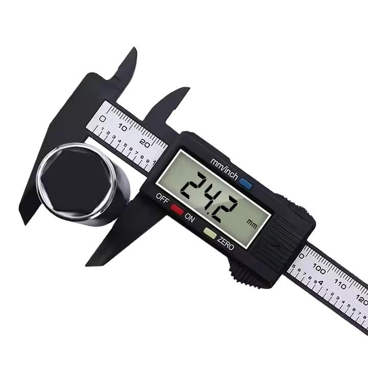 Multiple Packaging Options for 0-150-100mm All Plastic Digital Mini Calipers Vernier Calipers чёрный