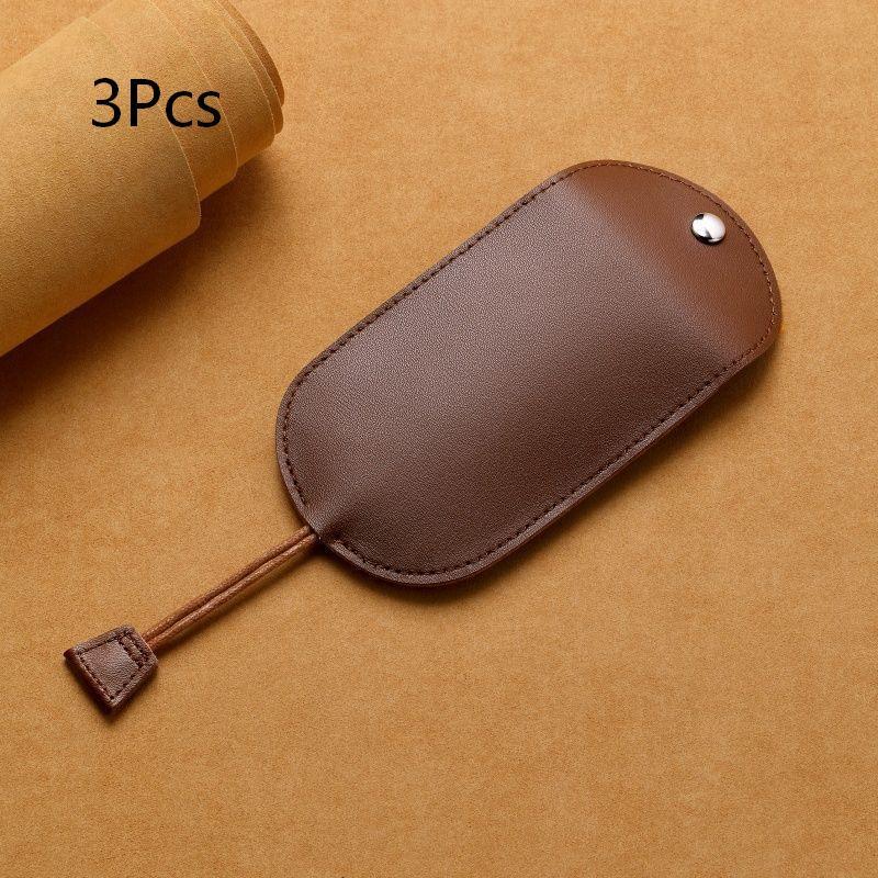 Retro Pull Out Key Holder Pu Leather Key Case Portable Keychain Pouch Multi-Functional Mini Coin Purse For Men Women Daily Use