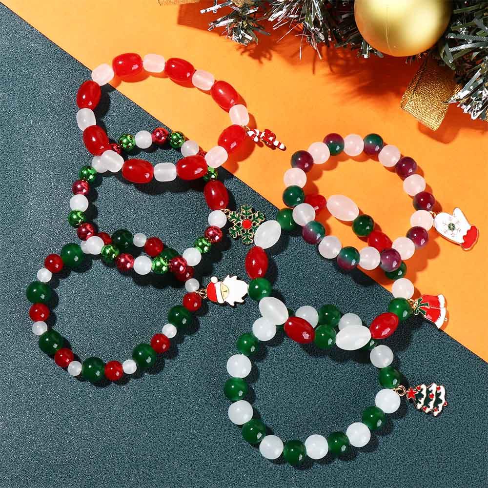 Snowflake Merry Christmas Bracelet Father Christmas Santa Claus Hand Chain  Girl