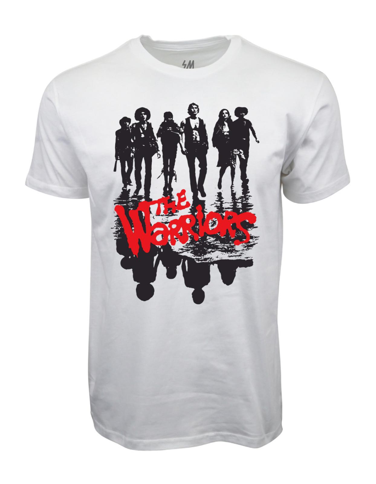 The-Warriors White Graphic T shirt S