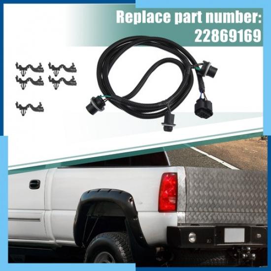 Pack (1) 22869169 Tail Light Lamp Wiring Harness For Chevrolet Silverado 1500