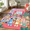 1Pc Happy Holiday Celebration Rug Office Carpet Indoor Outdoor Doormat Nonslip Soft Living Room Christmas Halloween Gift D92246