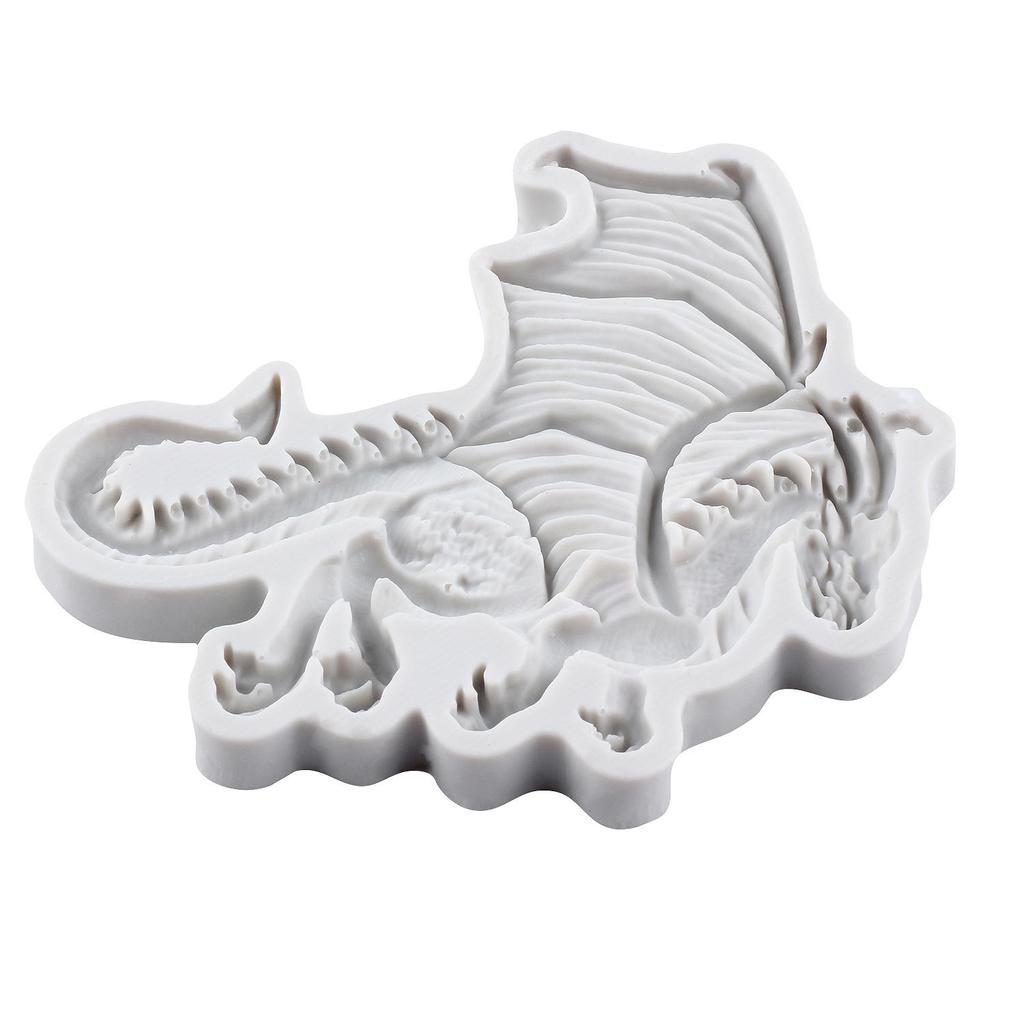 Dragon Silicone Molds Flying Dragon Fondant Mold Cake Decorating Tools Cupcake Topper Candy Chocolate Gumpaste Mold