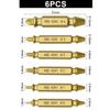 6-teiliges Werkzeug zum Ausdrehen gebrochener Schrauben