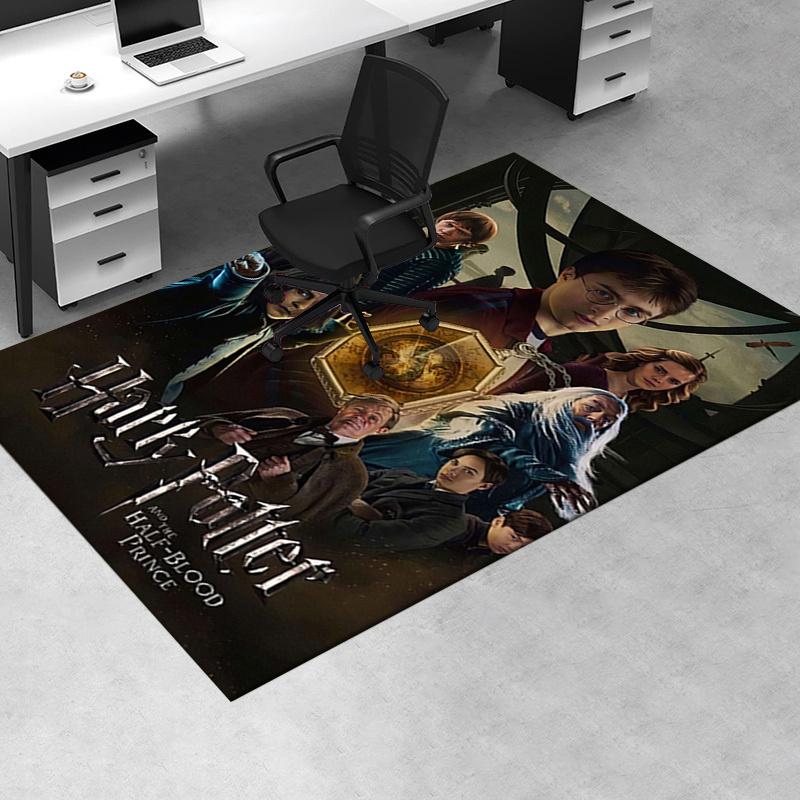 

Harry Potter and the Half-Blood Prince Movie Poster Print Office Mat Home Decor Office Desk Chair Rugs Chair Carpet for office Chair Mat Gif 60cm by 90cm