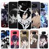 Bungo Stray Dogs Dazai Cover Phone Case For Xiaomi Poco F7 Ultra X7 X6 X5 Pro M7 Redmi 15C 15 13C 13 12C 12 10C 10 9A 9C 9T 9 Sh