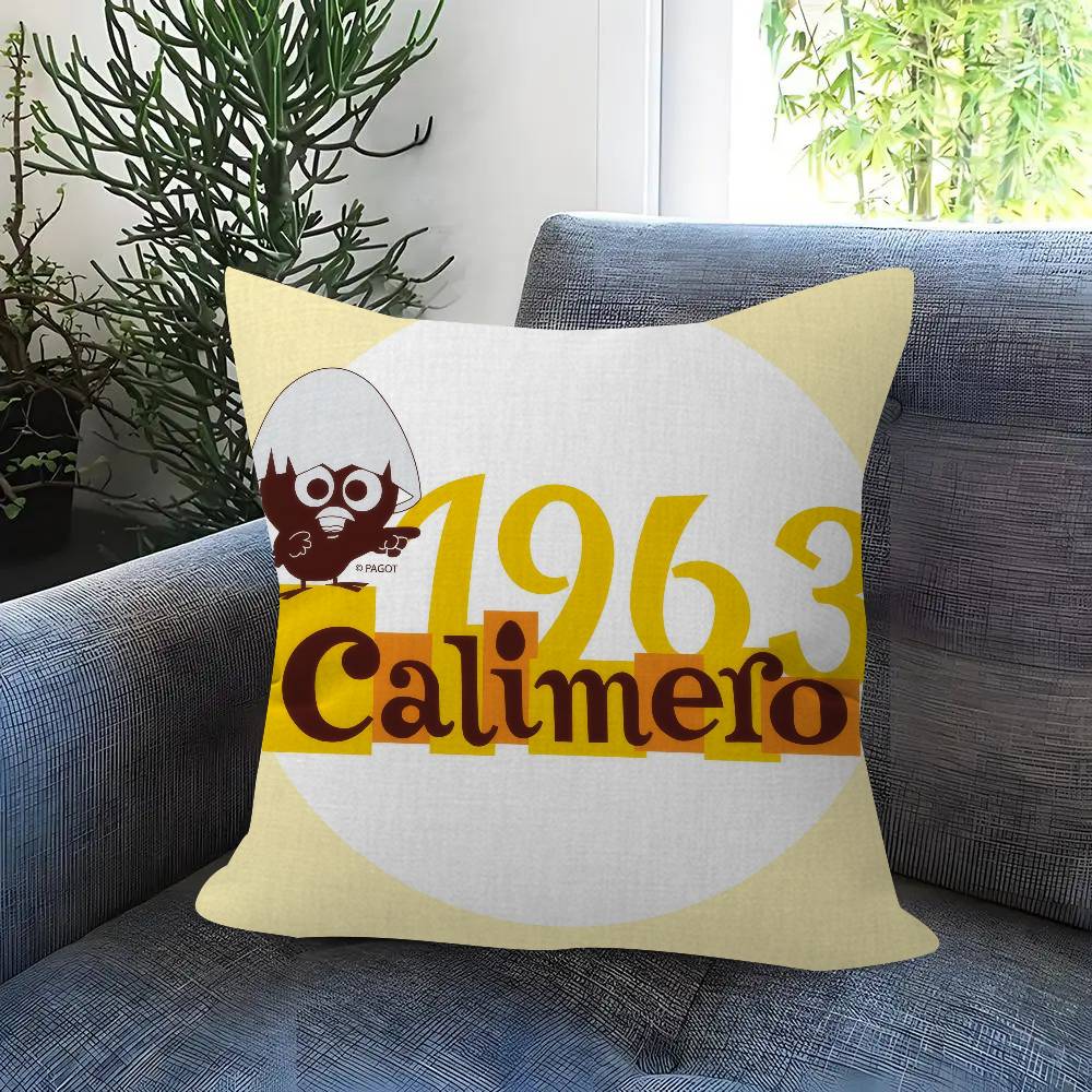Cartoon CCalimero fun Pillowcase toon Gift Cushion Cover Bedroom Home Sofa Chair Seat Decor pillow case