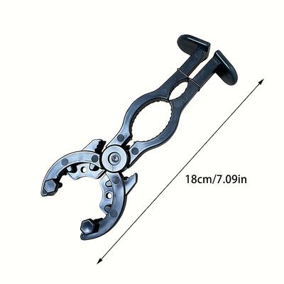 Gas Cylinder Valve Wrench Pliers, Multifunctional LPG Tank Valve Opener Tool, Labor-Saving Clamp for Removing & Installing Gas