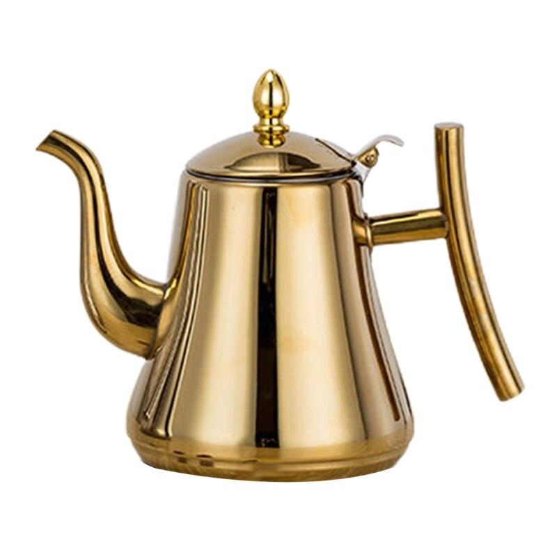 Thick stainless steel tea pot with kettle Induction coffee kettle kettle | water kettles
