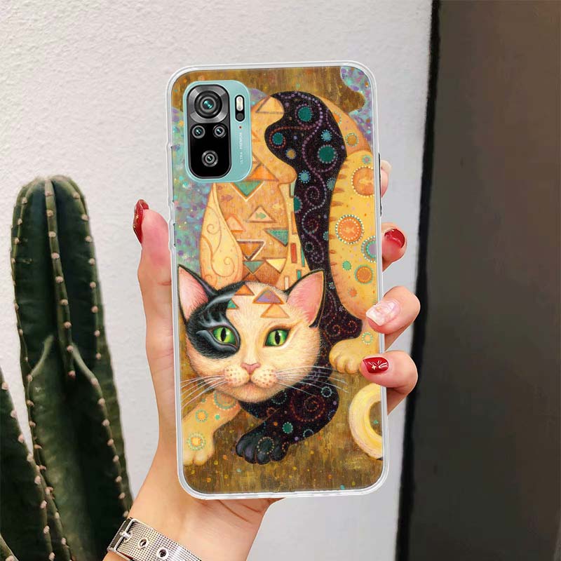Kiss by Gustav Klimt Desig For Xiaomi Redmi Note 14 13 12 11 Pro Plus Phone Case 14S 12S 11S 11E 11T 10S 10 9S Fundas Cover Coqu
