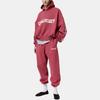 Fear of God Essentials Cropped Relaxed Hoodie Crimson Men Tops Red 192HO256901F