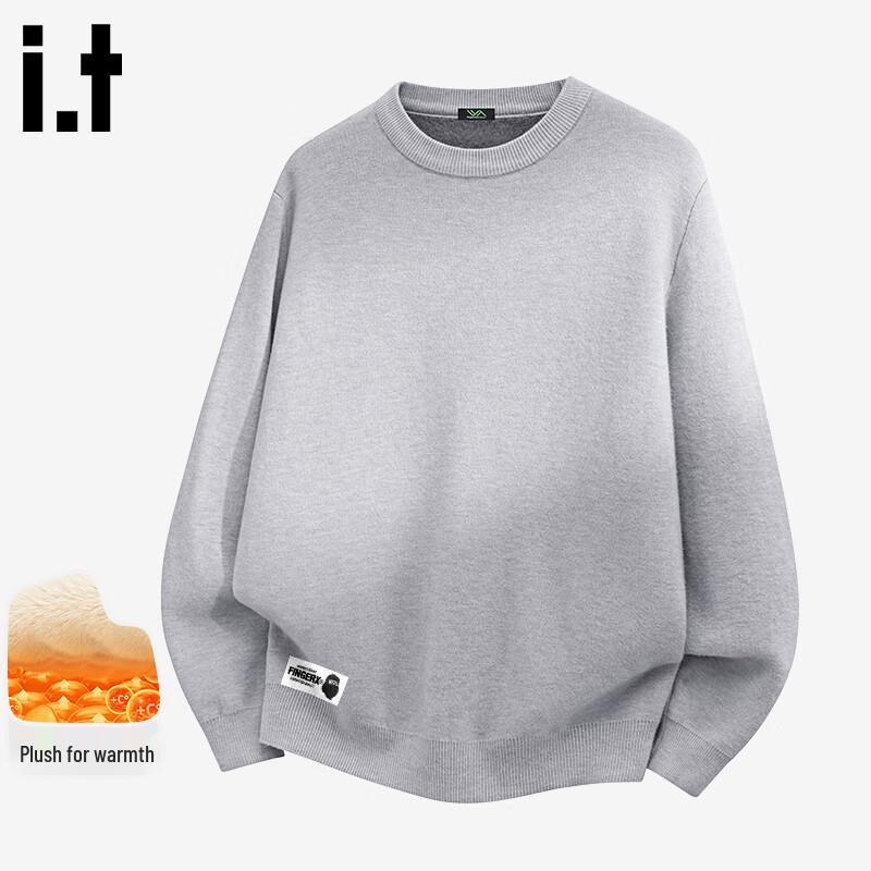 Fingercroxxit Unisex Fleece Lined Knit Sweater