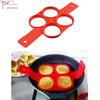 Silicone seven-hole round heart-shaped star omelette maker Multifunctional 4-hole pancake mold pancake maker
