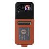 Para Samsung Galaxy Z Flip4 5G Capa com Slots para Cartão Capa de Telefone em Couro PU