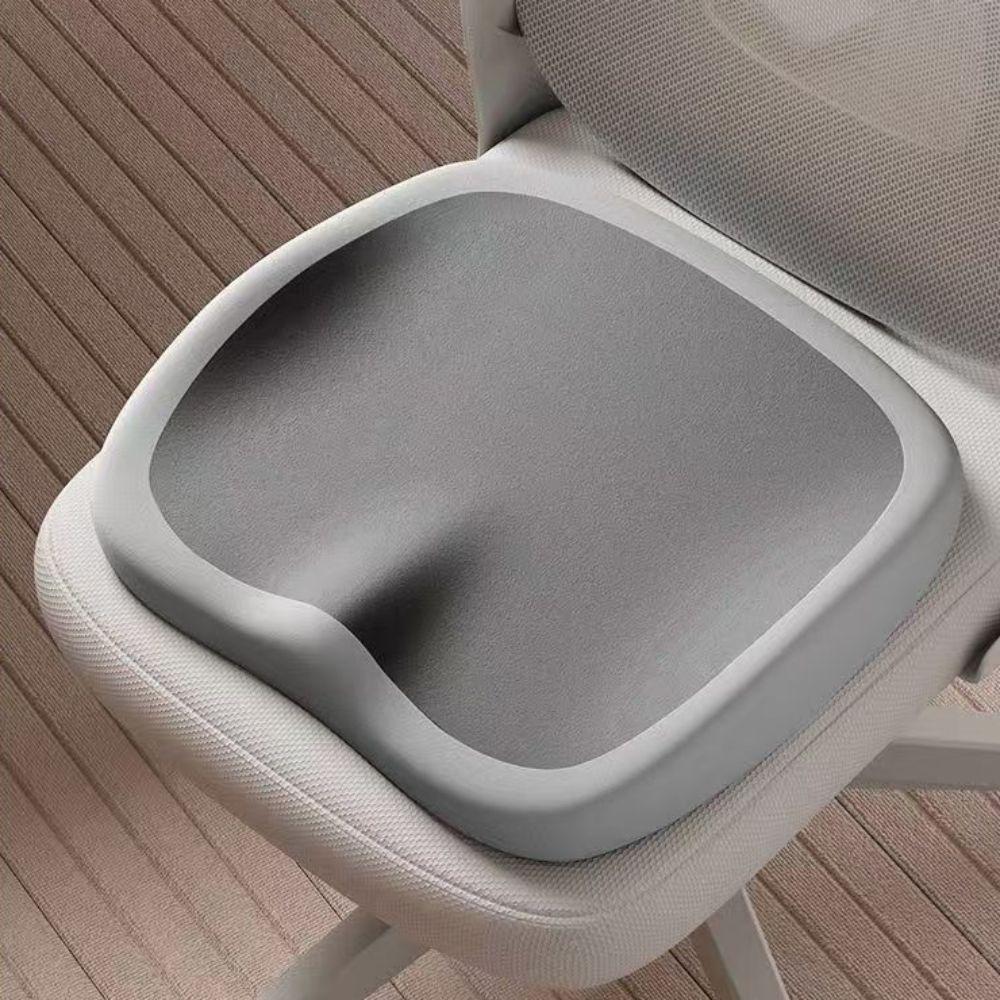 Practical Ergonomic Office Chair Cushion Soft Anti Slip Seat Cushion Slow Rebound Thickened Seat Mat For Long Sitting