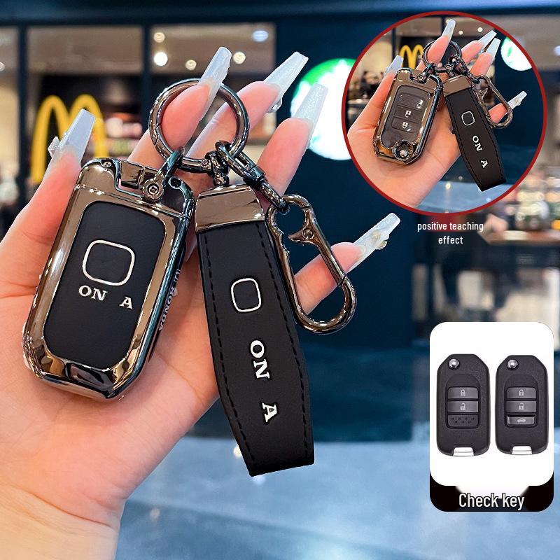 Elfde Generatie Accord Halve Sleutelhoes voor Accord, Civic, CR-V, HR-V, Integra, Vezel, XRV, en Meer