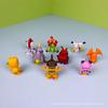 Digimon Adventure Figures: Agumon, Tyrannomon, Badamon, Gabumon Desktop Models