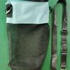 Drawstring Closure Beach Bag Portable Hanging Grid Bag Clothespin Storage Bag  Clothes Pins Storage