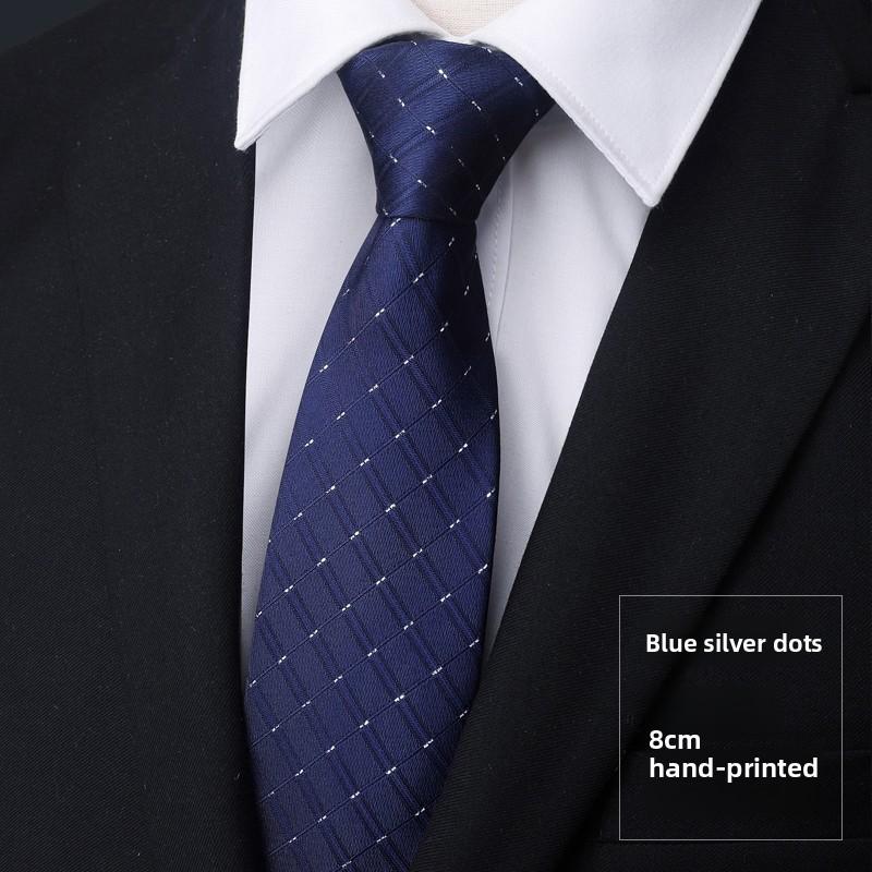 Men Kids Striped Pattern Tie With Zipper Closure For Formal Ceremonies