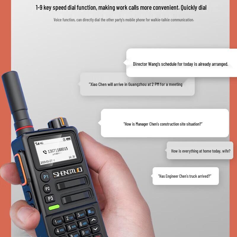 SHENGTUO Unlimited Range Public Network Walkie-Talkie (CN version)