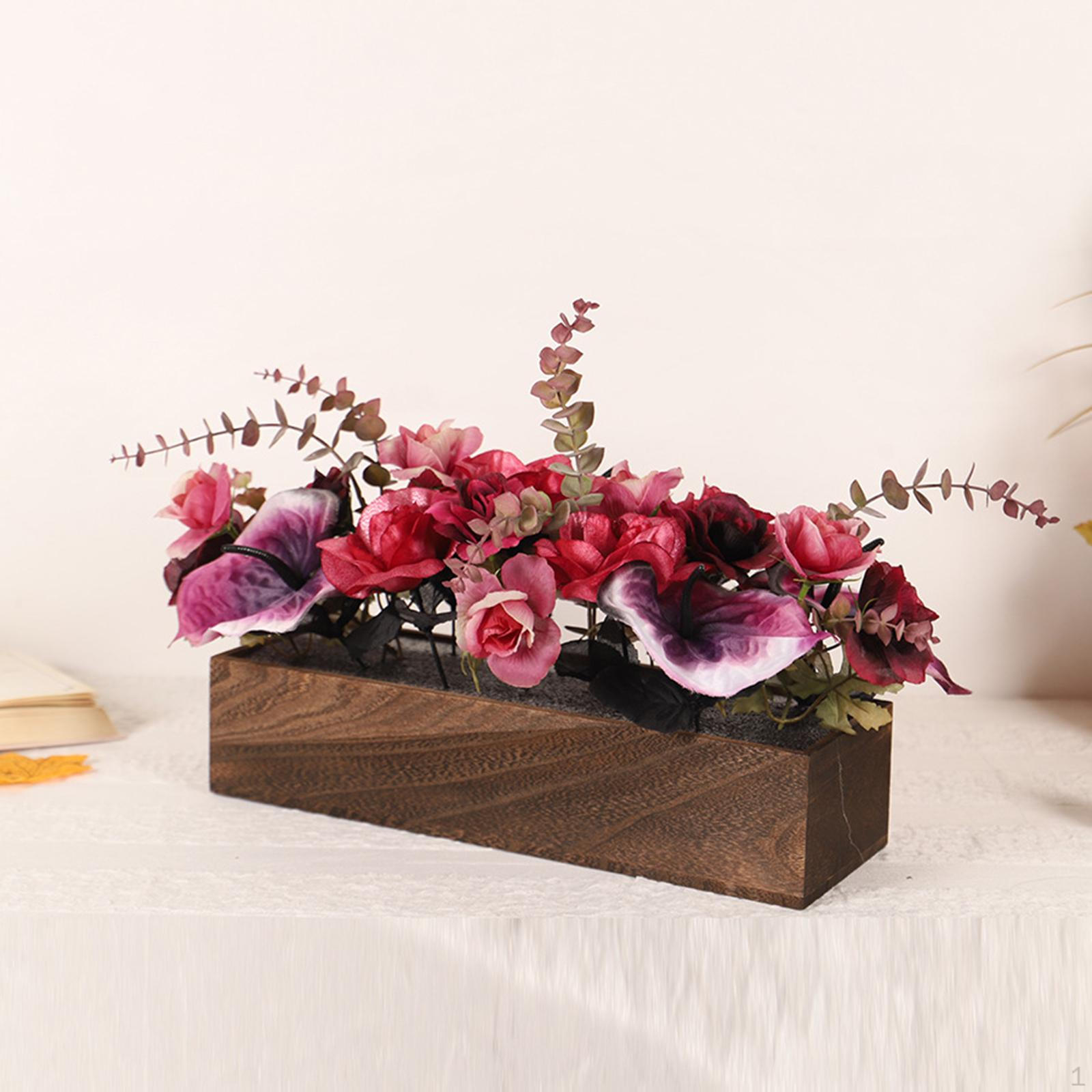 

Искусственные горшечные цветы, Сделай сам подарок из маленьких цветов, Цветок и зелень, Миниатюрные горшечные растения для