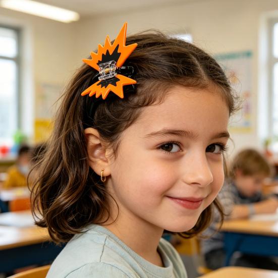 Pinza per Capelli Acrilica con Decorazione Farfalla Clip per Capelli Parte Posteriore della Testa Leggera Resistente alla Rottura Pinza a Morso di Squalo Accessorio per Capelli per Chignon Coda di Cavallo